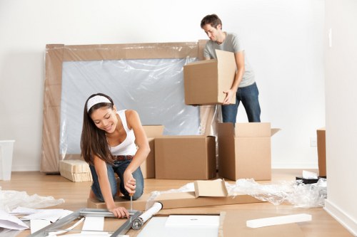 Removal van service for house moves in Surrey