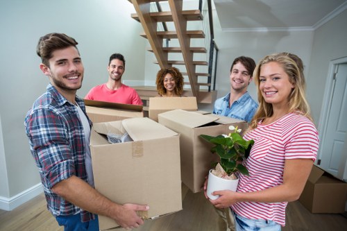 Surrey man and van helping with a local move