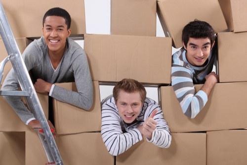 Local Surrey van helping with a small home move