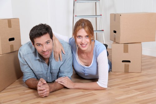 Moving day access planning for a Surrey property