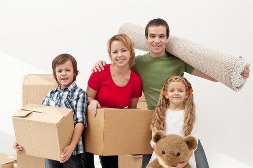 Furniture loading for a Surrey house or flat move