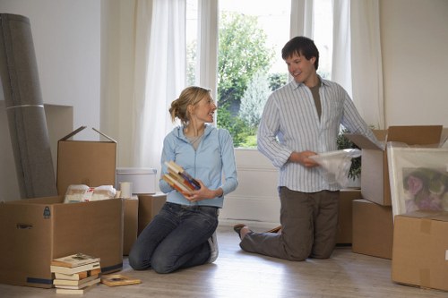 Professional moving service planning a Surrey relocation