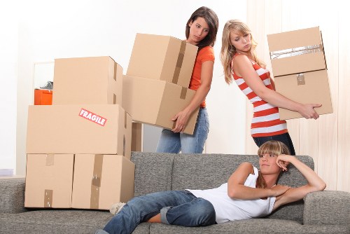 Office furniture pick-up service in Surrey for desks and chairs