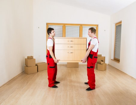A van moving service checklist with notes for issue tracking